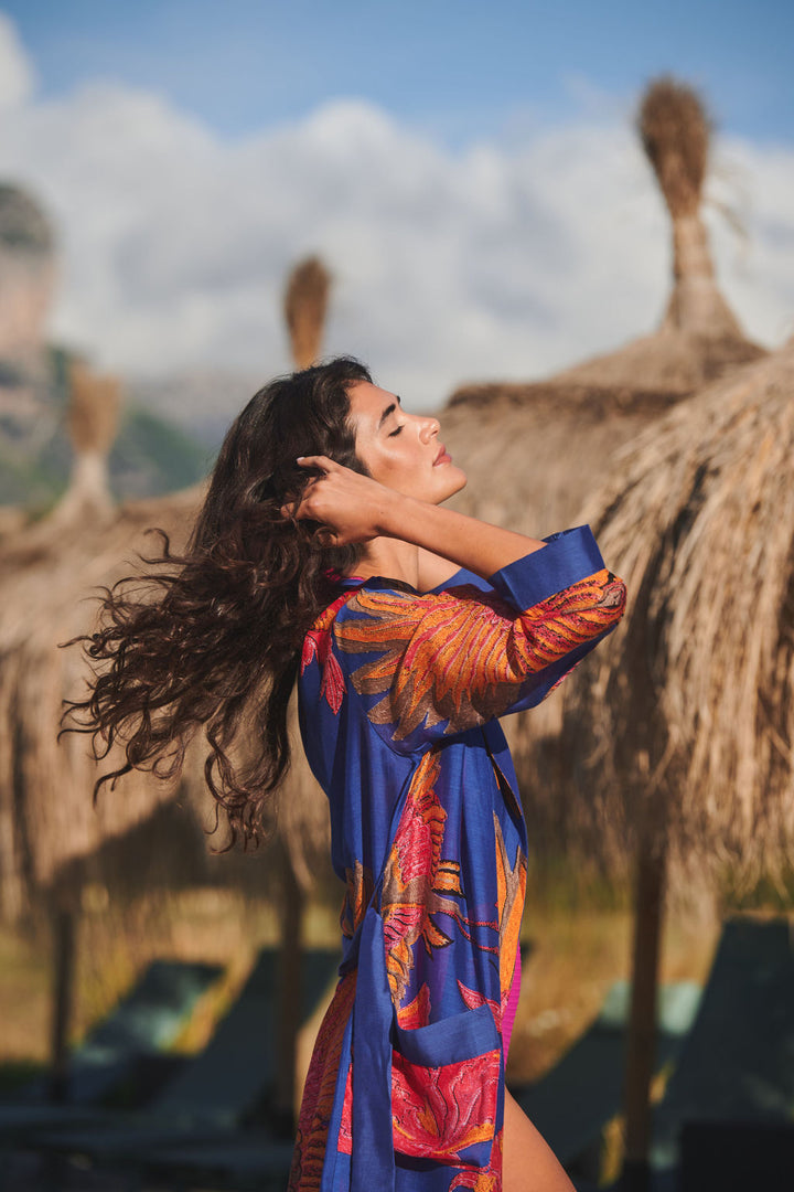 Robe de cobalt Crane