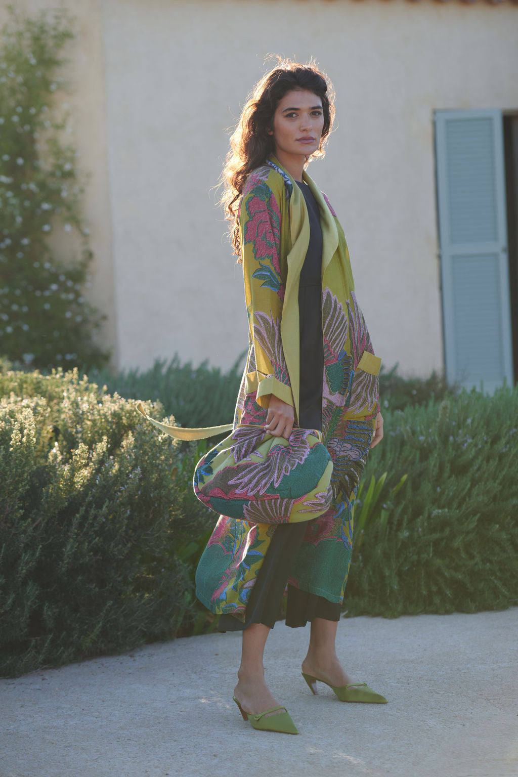 Crane Olive Gown