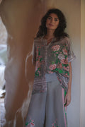 Neon Rose Beige Tea Blouse