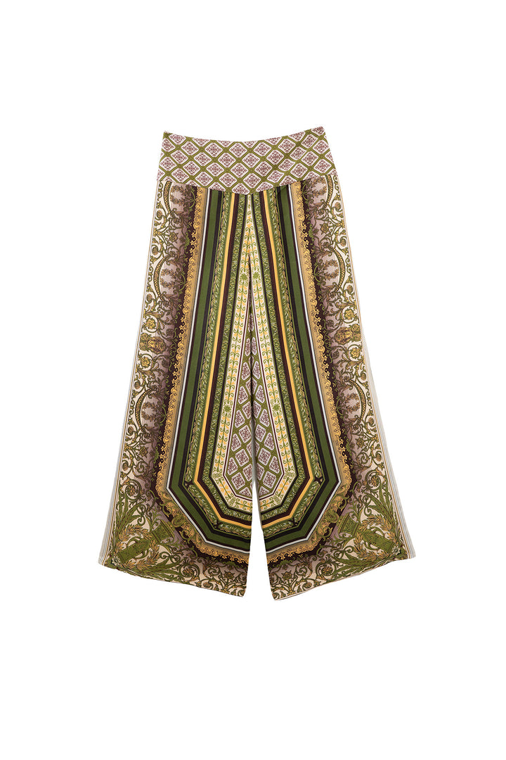 Amulet Green Palazzo Pants