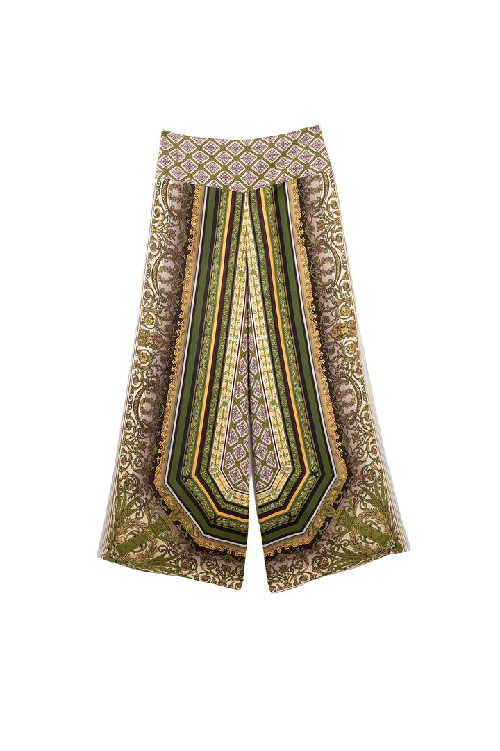 Amulet Green Palazzo Pants