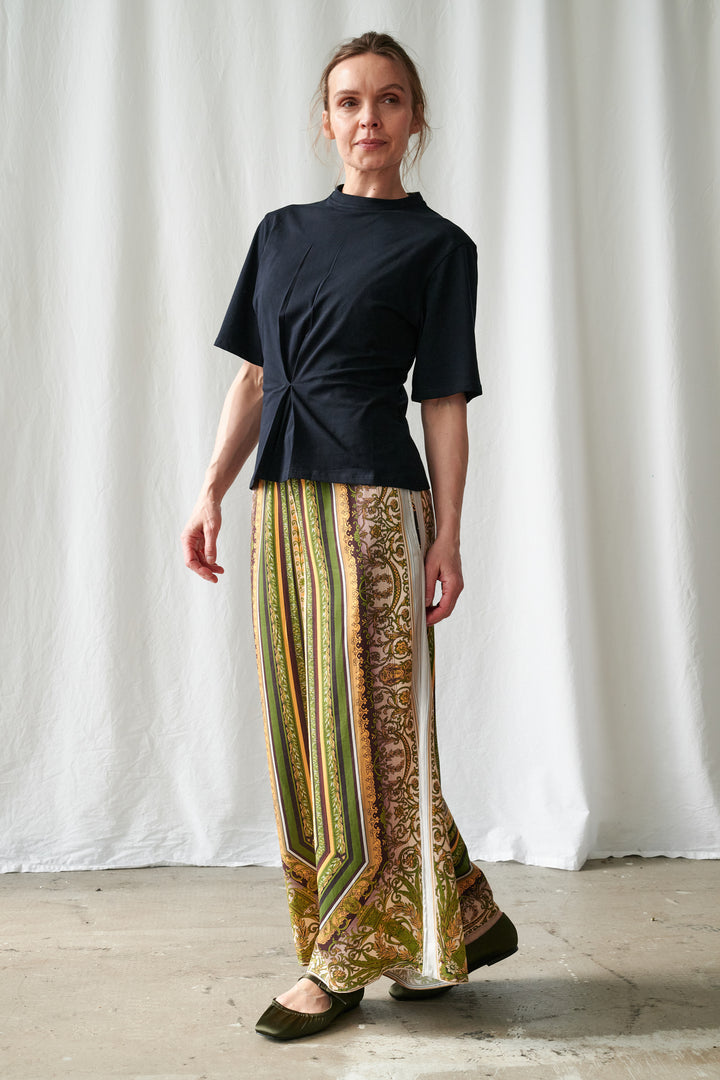 Amulet Green Palazzo Pants