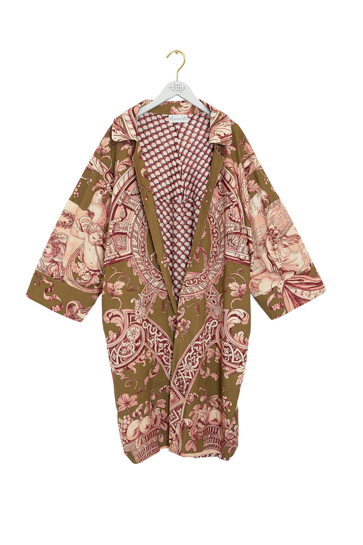 Manteau artisanal Angels Olive