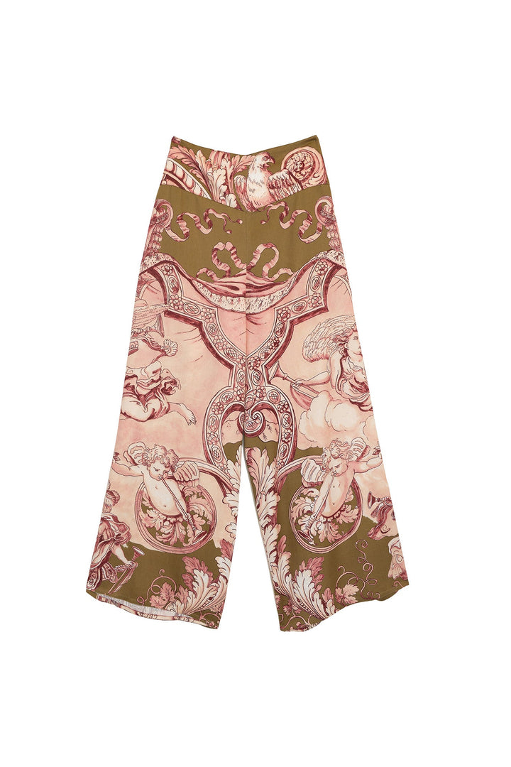 Pantalon palazzo Angels Olive