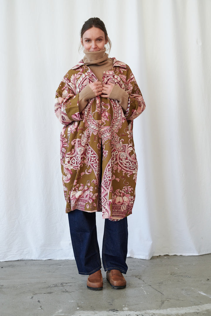 Manteau artisanal Angels Olive