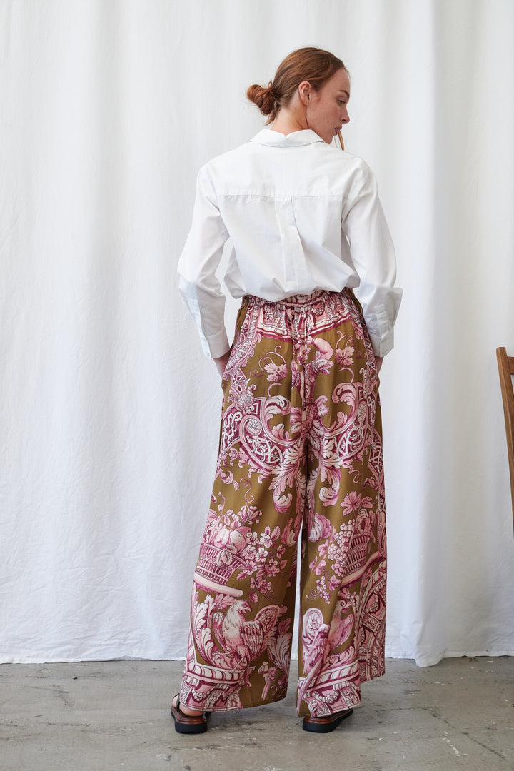 Pantalon palazzo Angels Olive
