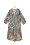 Boho Garden Grey Raglan Dress