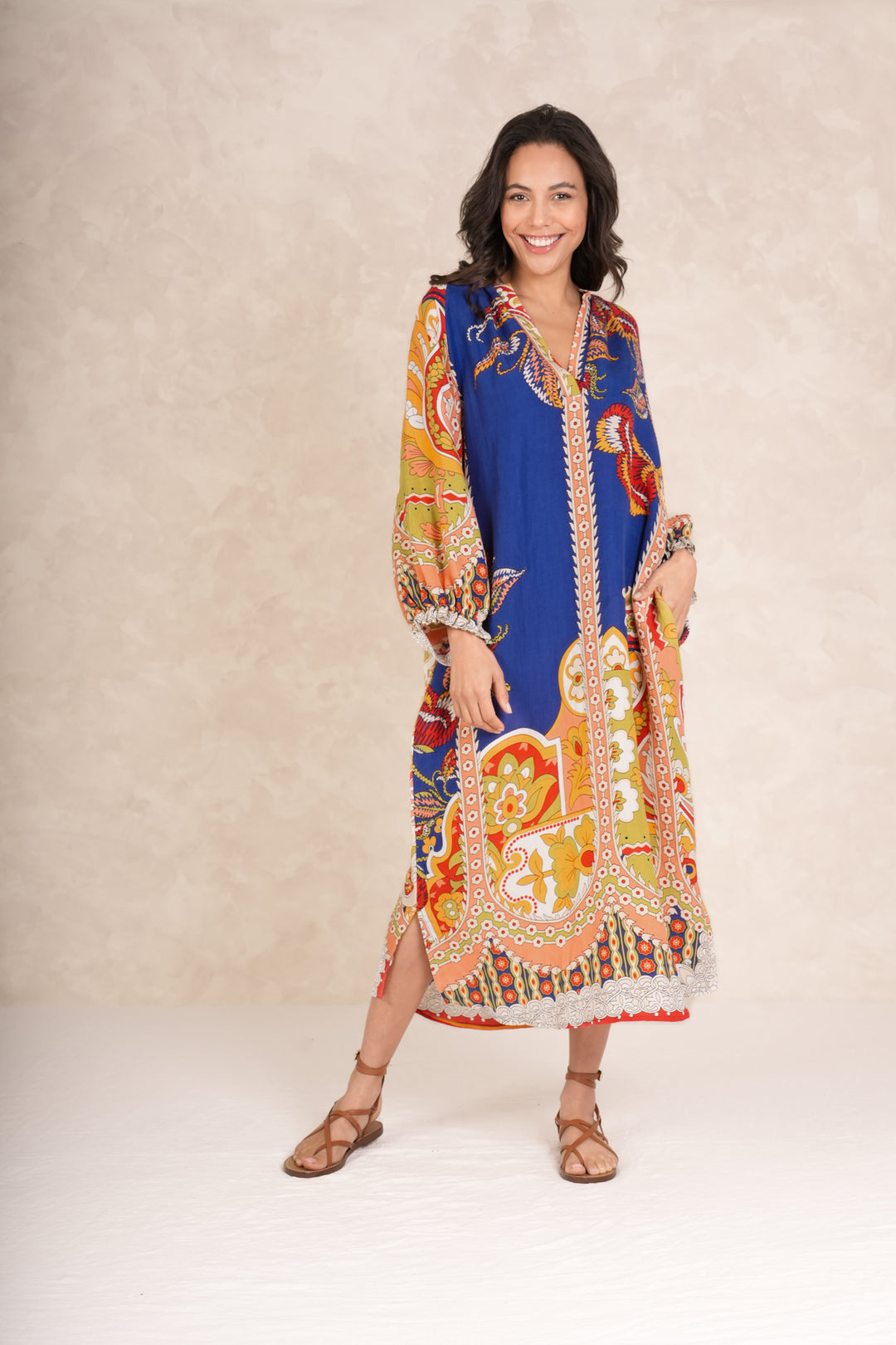 Robe raglan Cobalt Carnaval