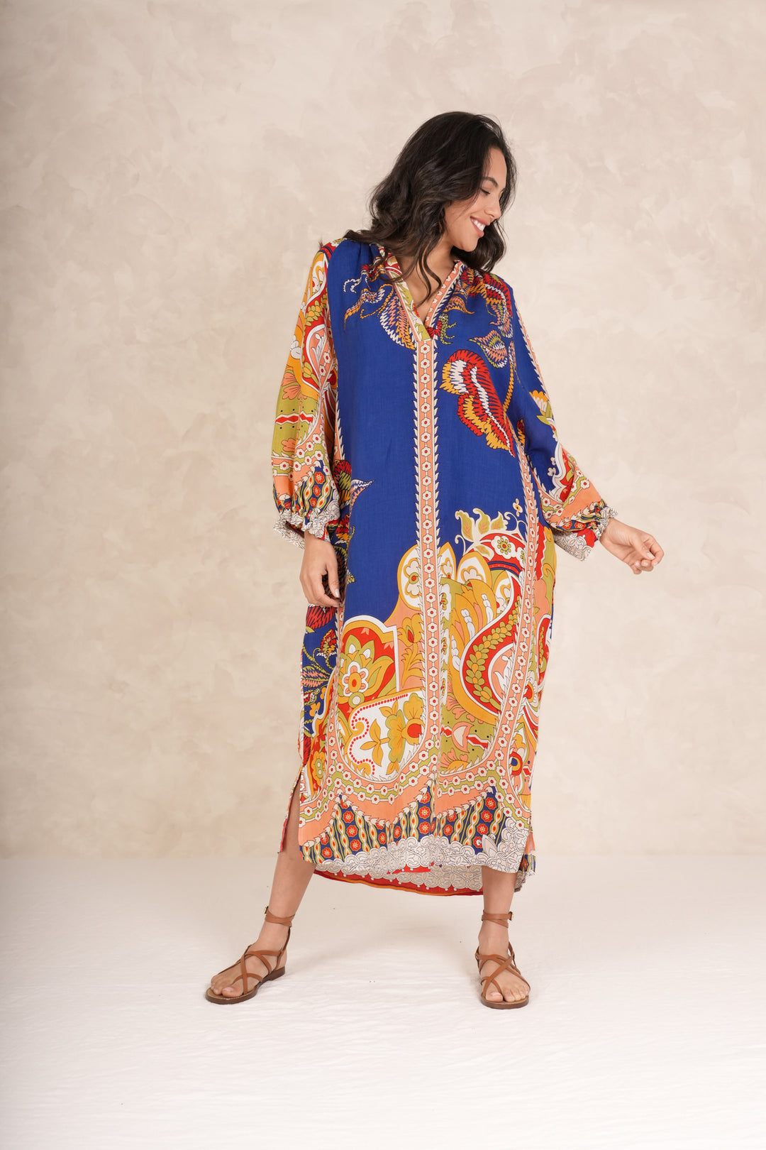 Robe raglan Cobalt Carnaval