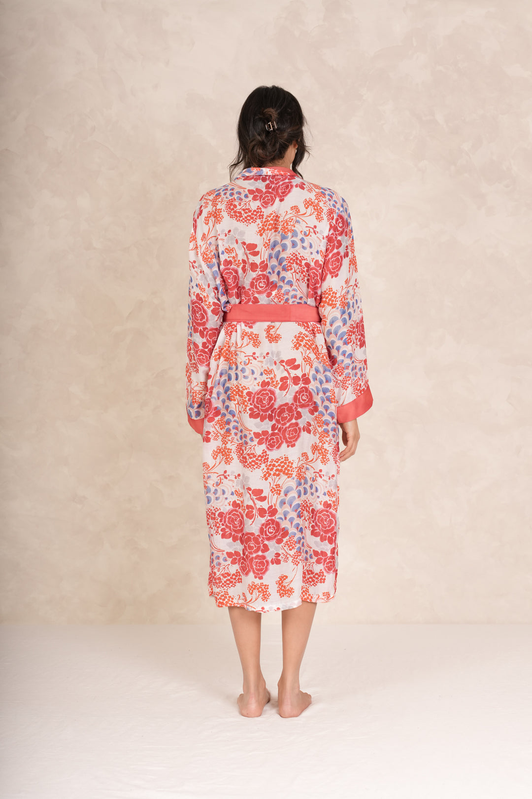 Robe écarlate à confettis