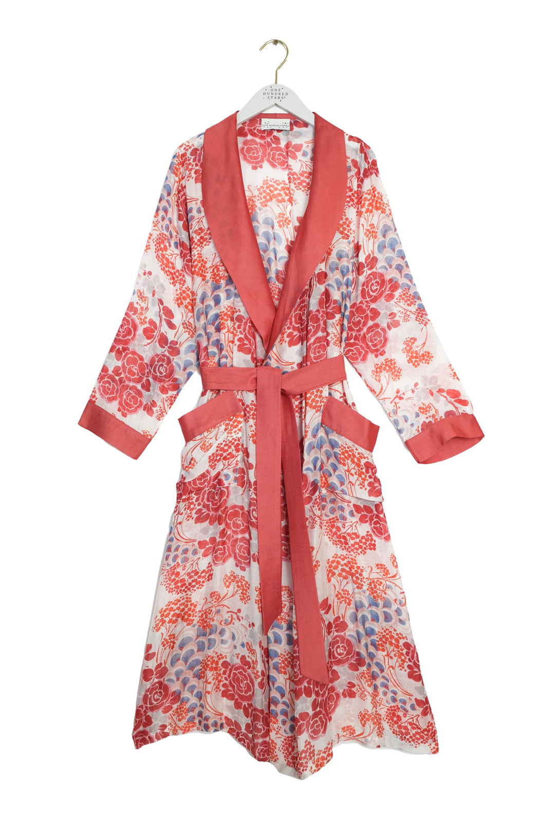 Robe écarlate à confettis