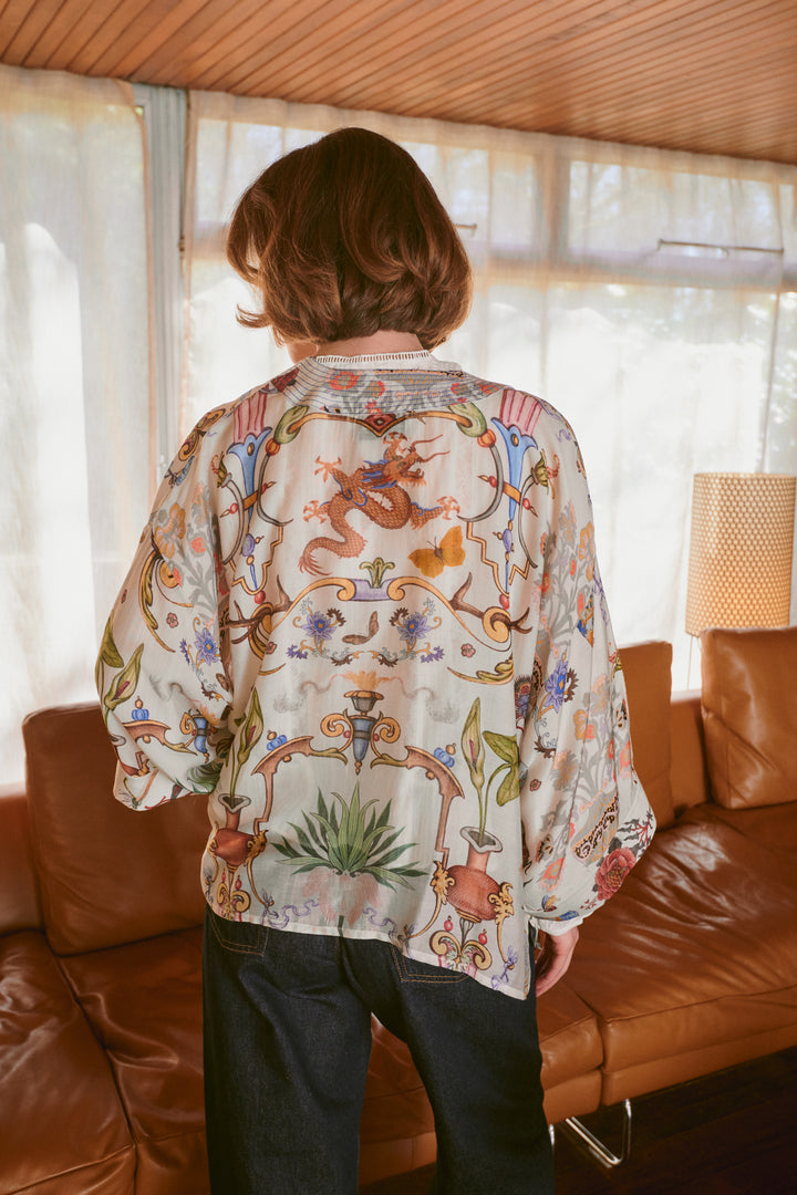 Cornucopia Ivory Kimono