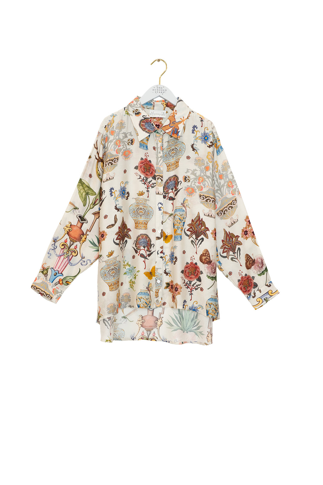 Cornucopia Ivory Oversized Shirt