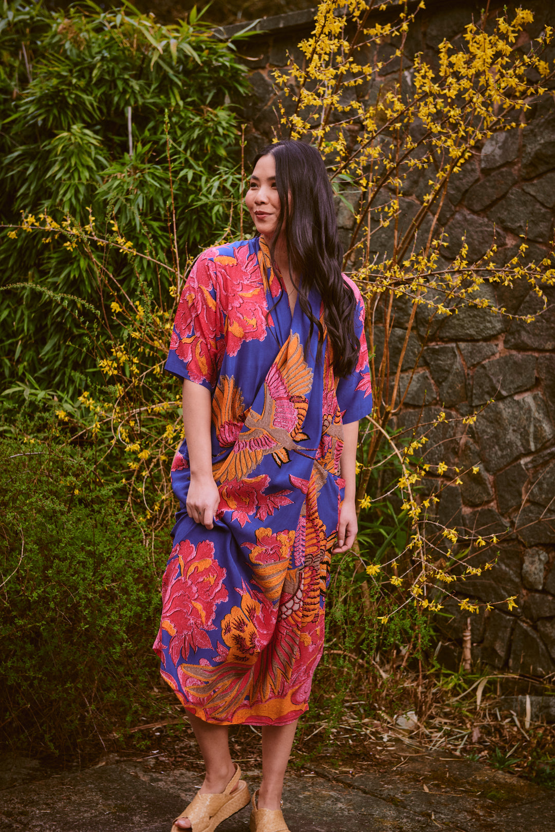 Crane Cobalt Rachel Dress