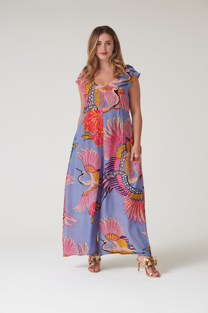 Crane Periwinkle Jumpsuit