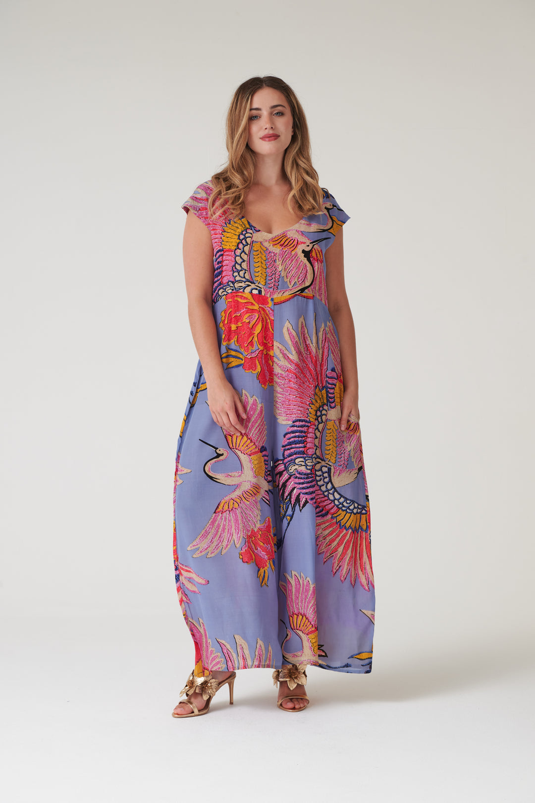 Crane Periwinkle Jumpsuit