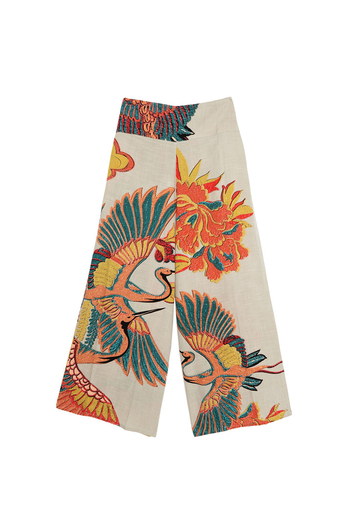 Crane Stone Palazzo Pants