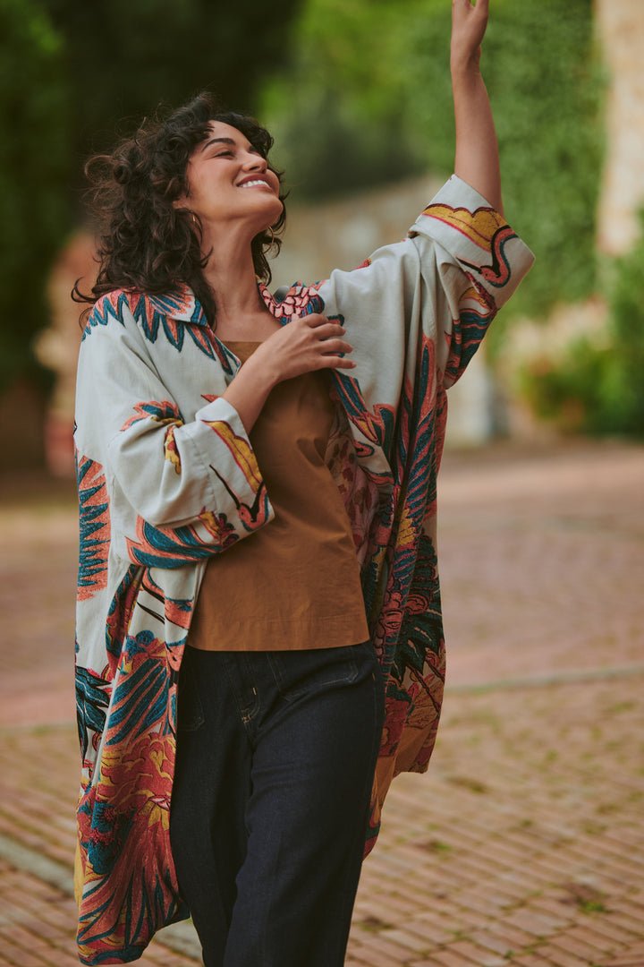 Crane Stone Artisan Coat