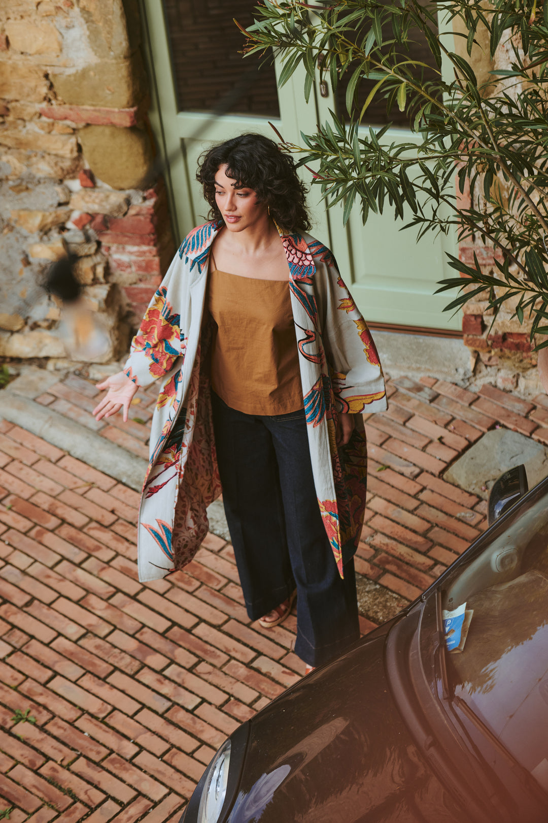 Crane Stone Artisan Coat