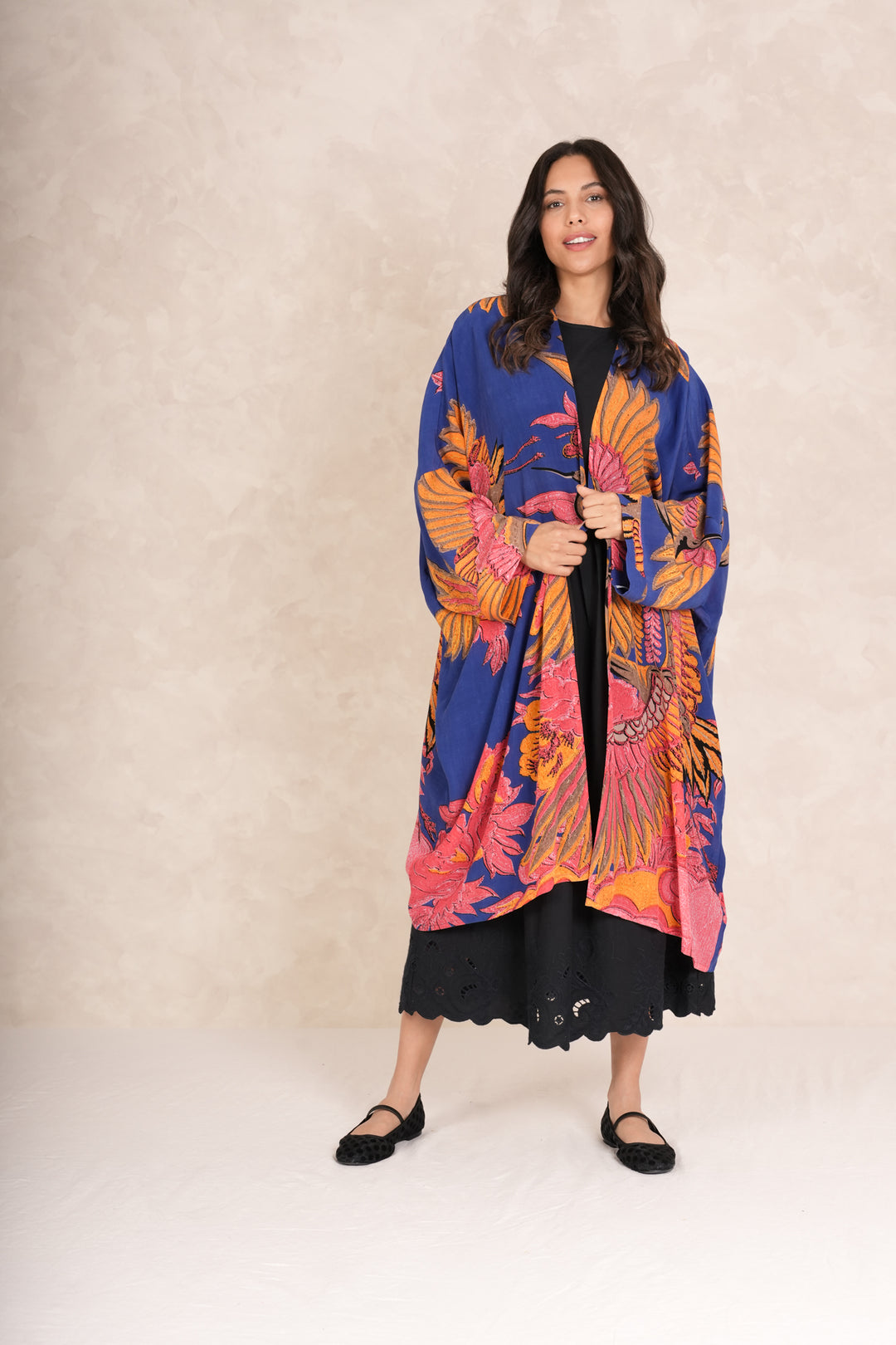 Crane Cobalt Grande Kimono