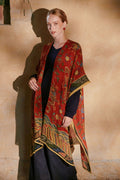Couverture en laine Dragon Rust
