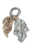Dunes Grey Scarf