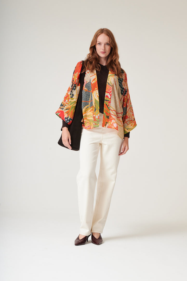 Fans Scarlet Kimono