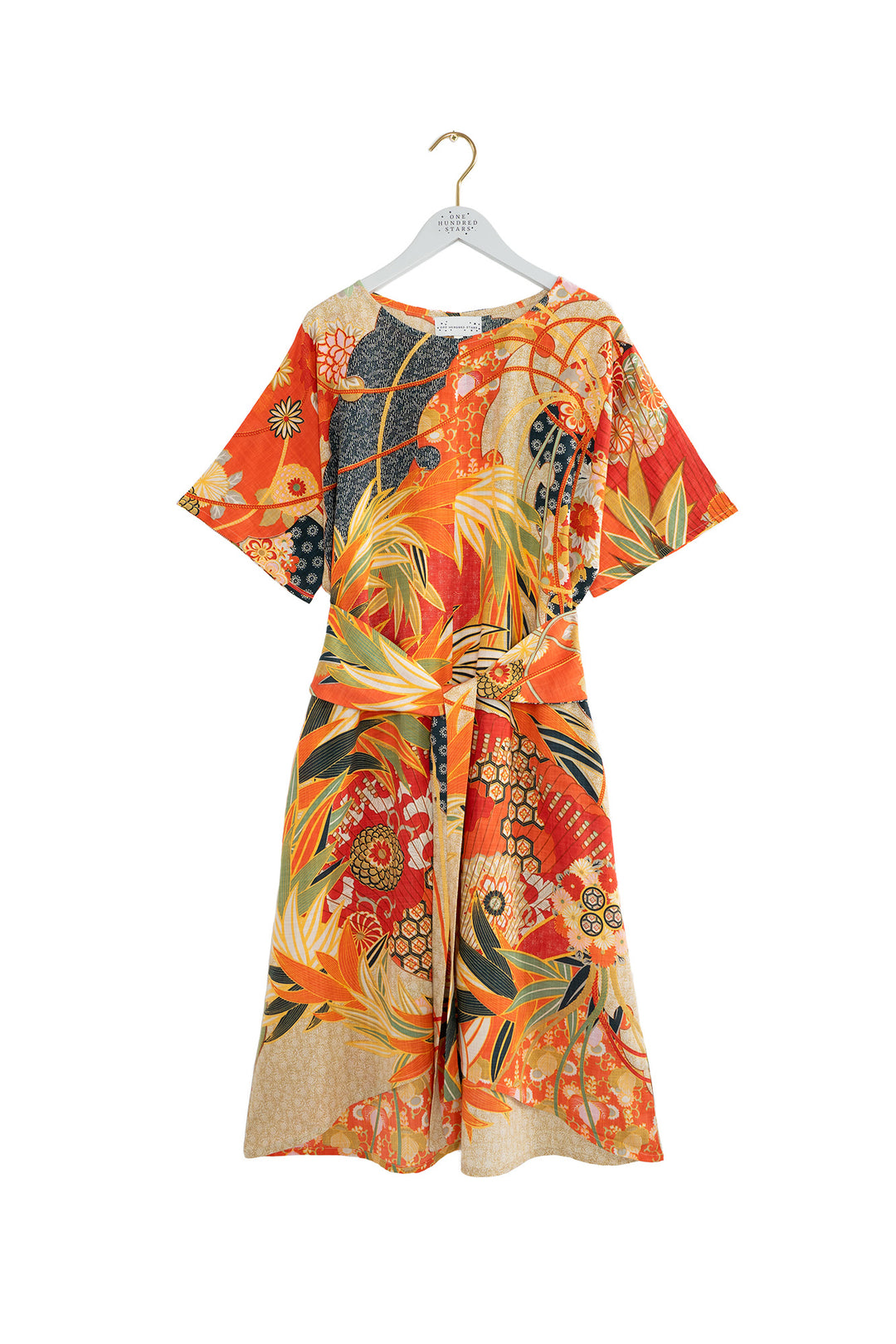 Fans Scarlet Obi Dress