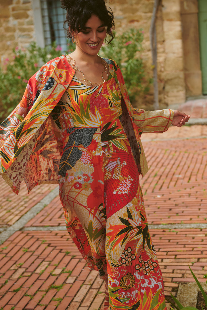 Mono escarlata de Fans