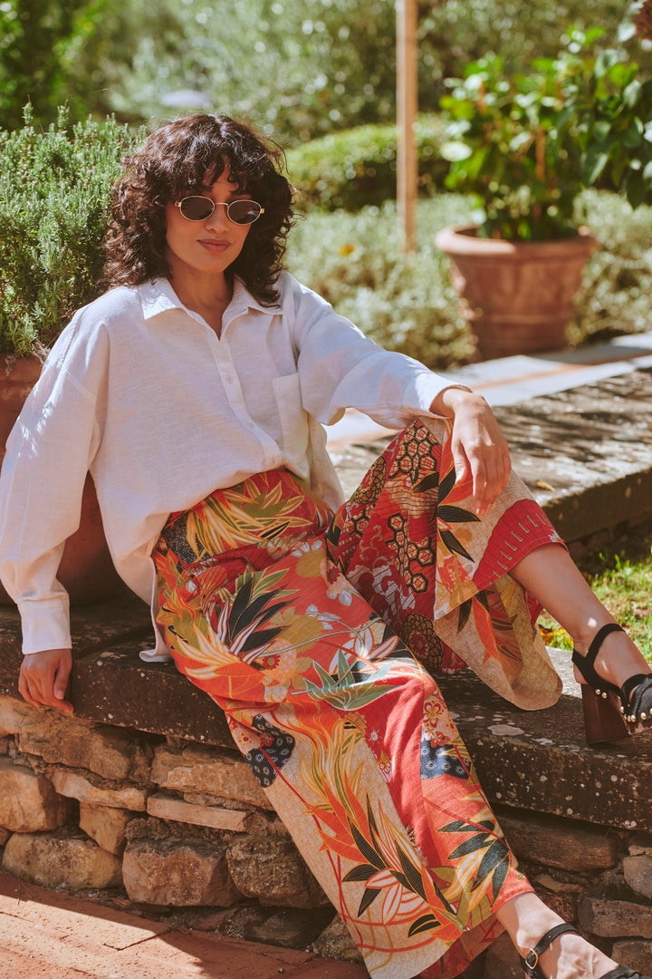 Fans Scarlet Palazzo Pants