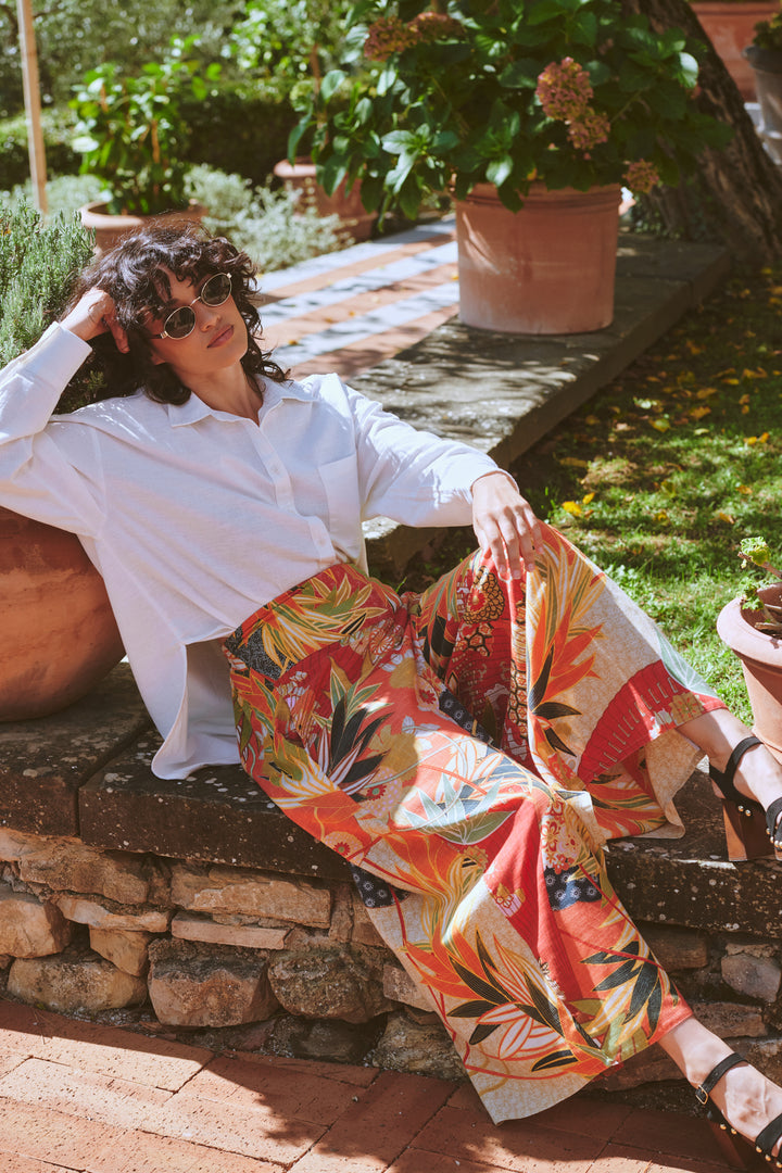 Fans Scarlet Palazzo Pants