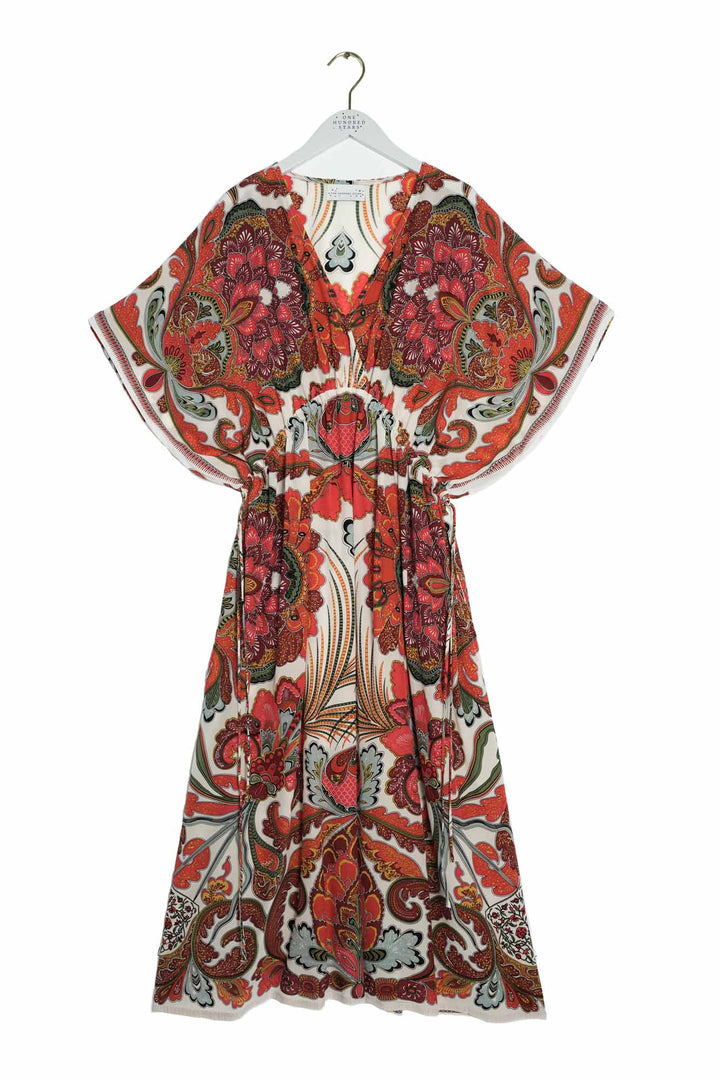 Robe ficelle orange Fiesta