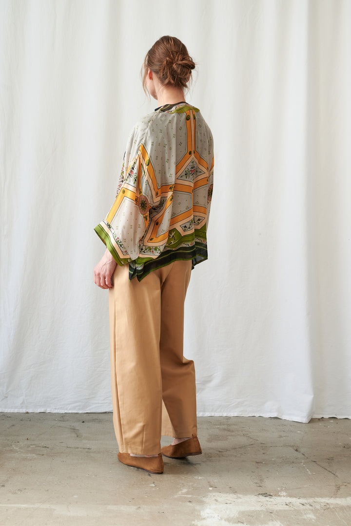 Kimono doré Fleur de Lys