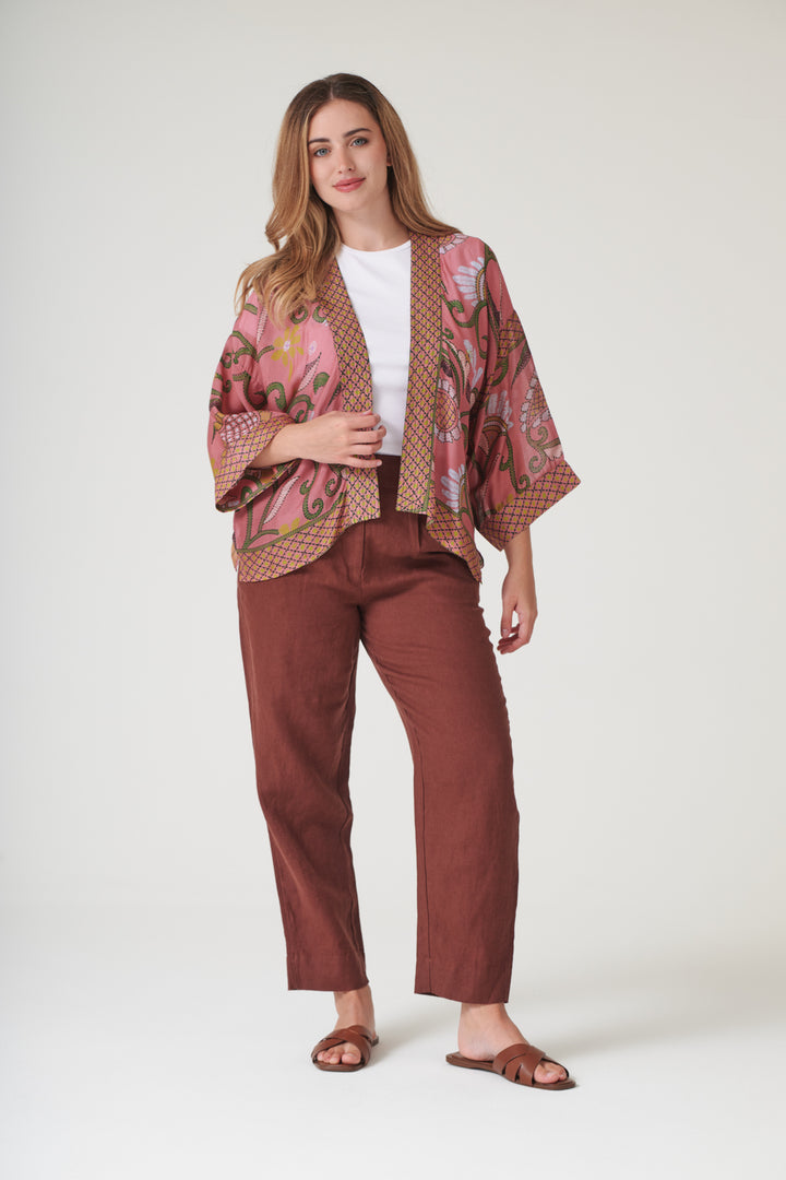 Giant Kantha Dusk Kimono