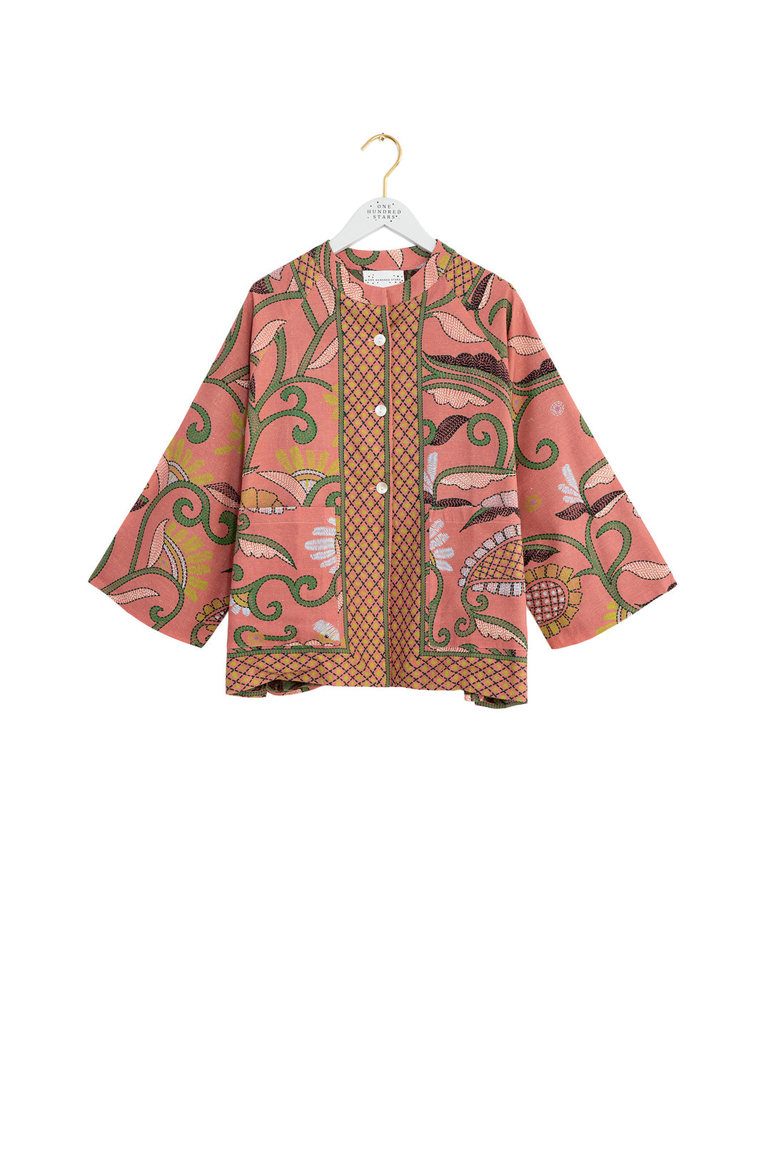 Giant Kantha Dusk Summer Jacket