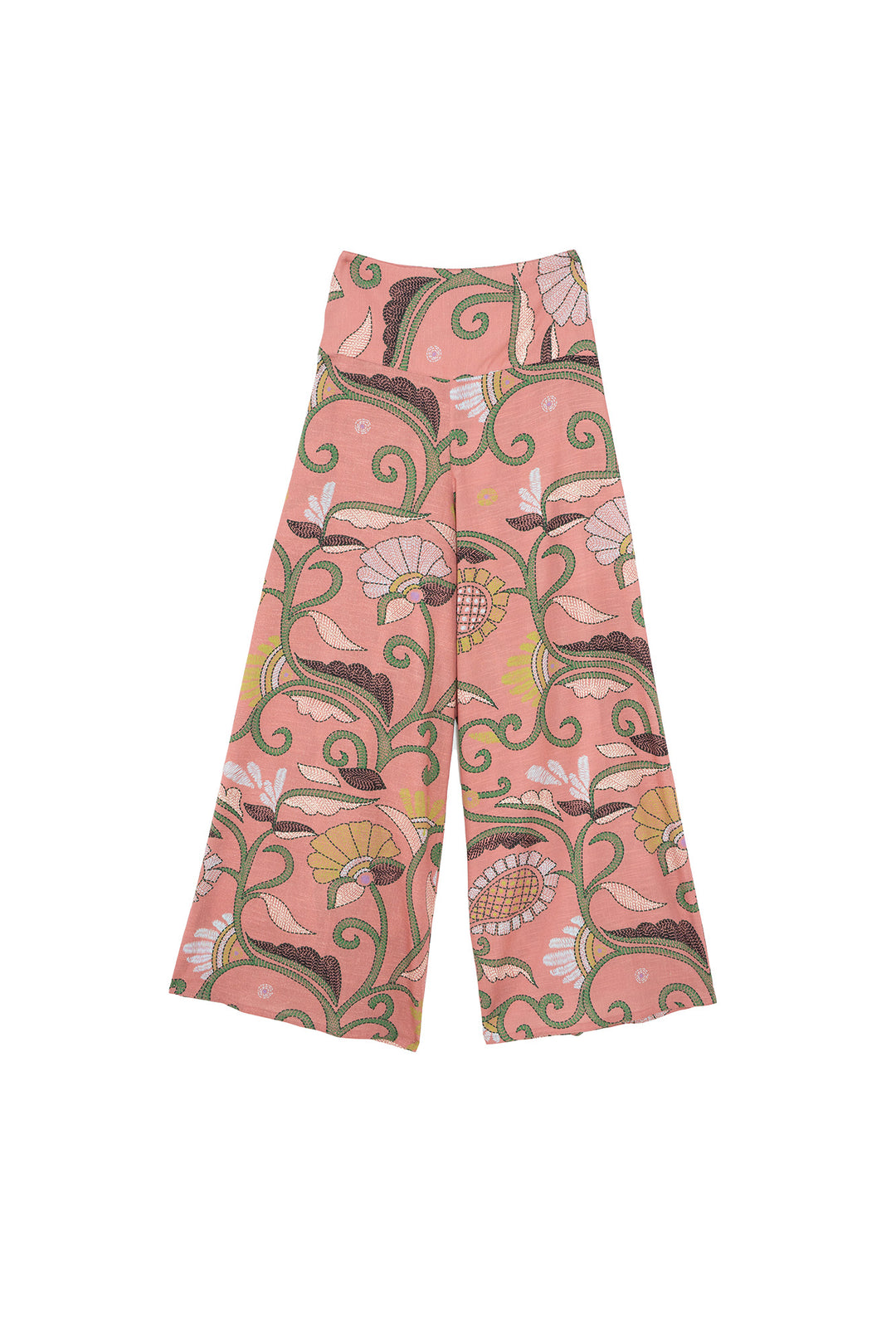 Giant Kantha Dusk Palazzo Pants