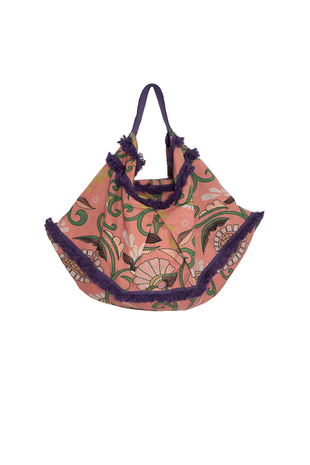 Giant Kantha Dusk Slouch Bag