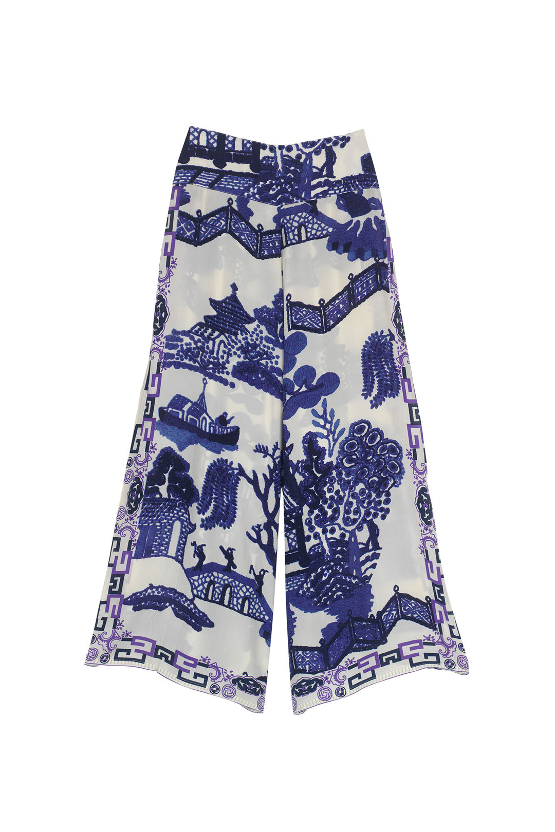 Giant Willow Blue Palazzo Pants