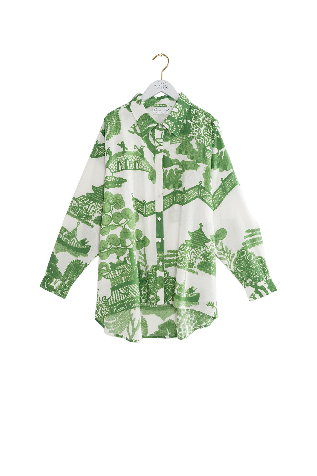 Giant Willow Green Oversized Shirt