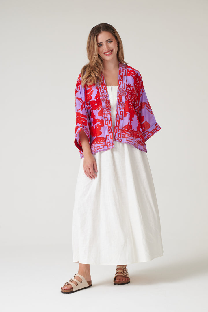 Giant Willow Violet Kimono