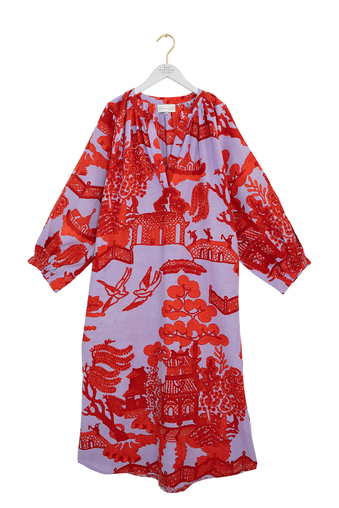Giant Willow Violet Raglan Dress