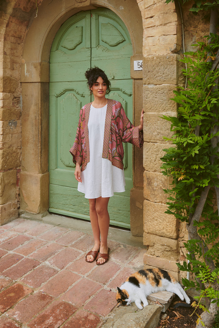 Giant Kantha Dusk Kimono