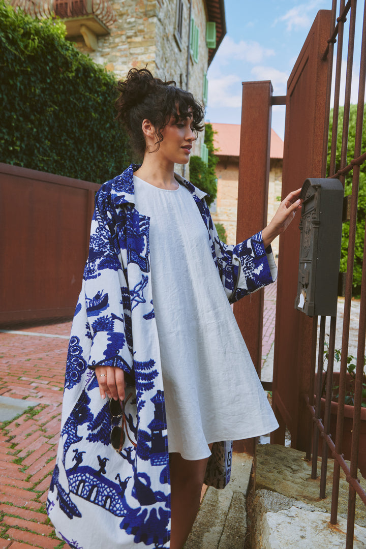 Giant Willow Blue Artisan Coat