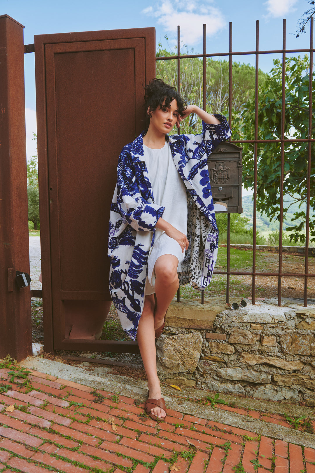 Giant Willow Blue Artisan Coat