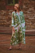 Giant Willow Green Pinch Pleat Dress