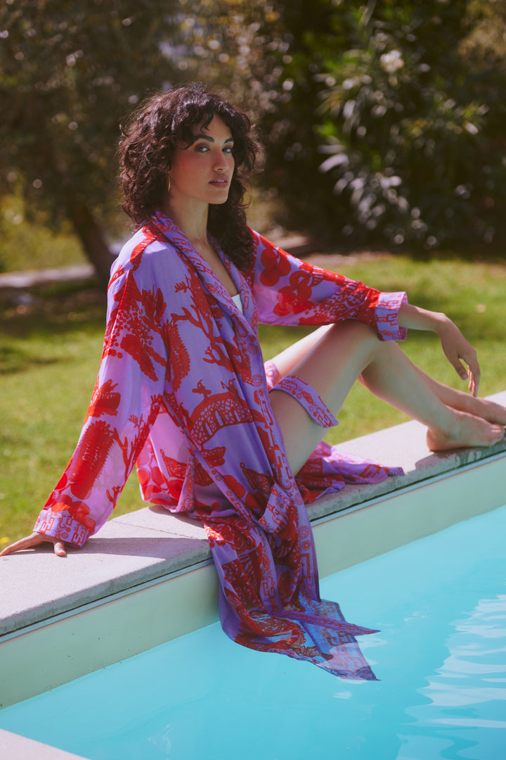 Giant Willow Violet Gown