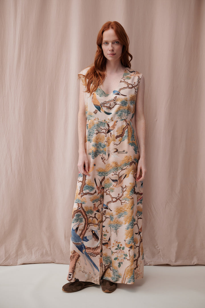 Hummingbird Nude Jumpsuit