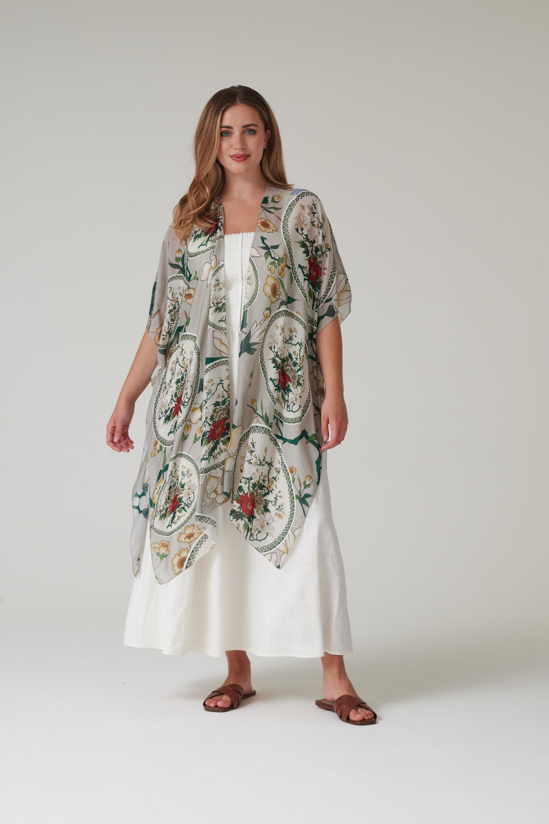 Magnolia Plates Putty Throwover