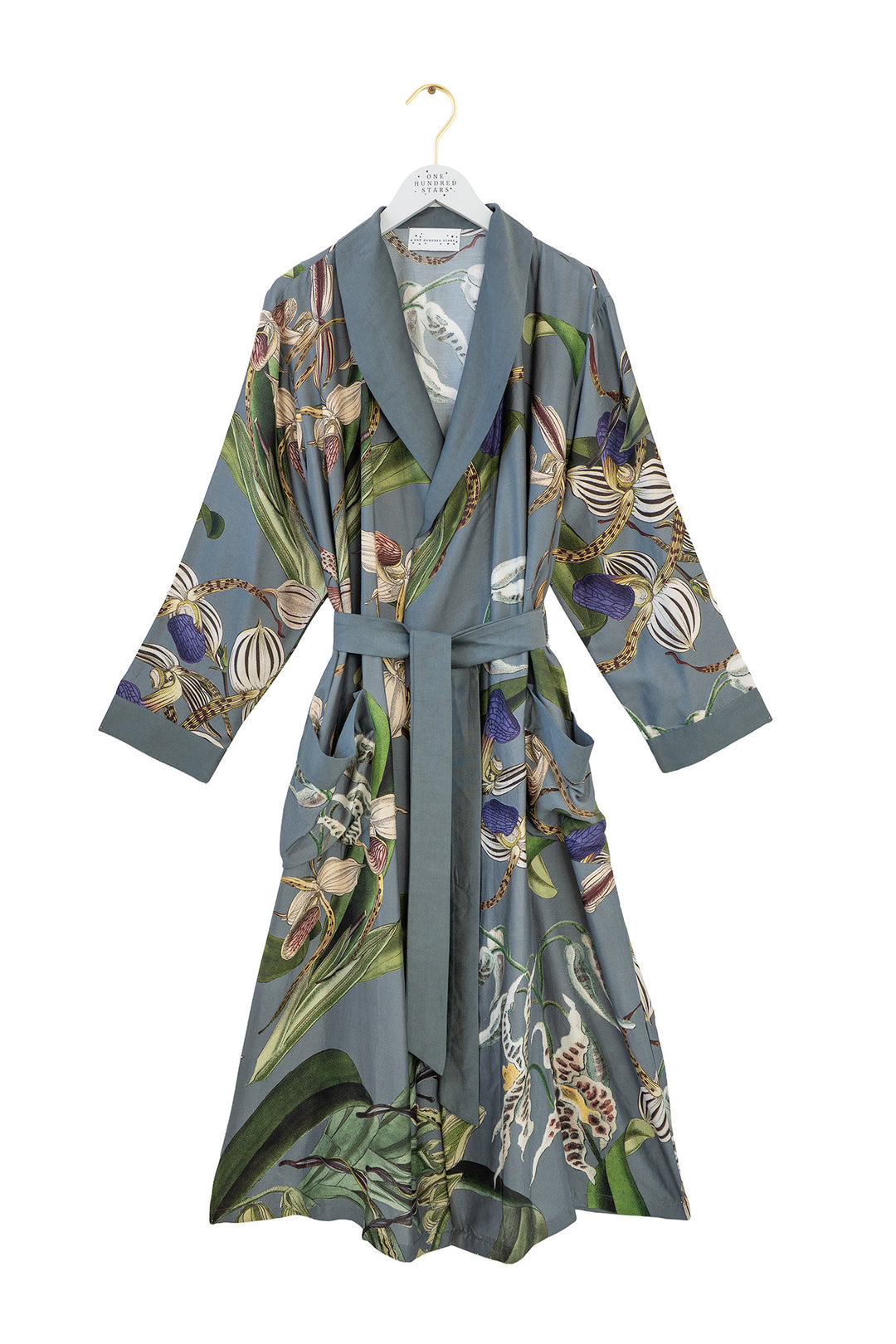 One Hundred Stars Orchid Grey Gown