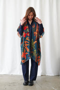 Orchid Teal Wool Throwover